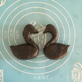 黑天鹅饼干的做法步骤：9