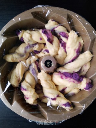 蜂蜜紫薯面包的做法步骤：12