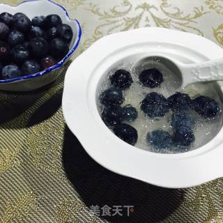 蓝莓燕窝的做法步骤：4