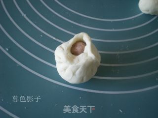 造色情怀 蘑菇豆沙包的做法步骤：8