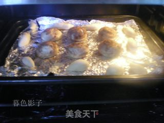 造色情怀 蘑菇豆沙包的做法步骤：12
