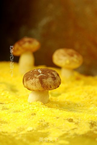 造色情怀 蘑菇豆沙包的做法步骤：15
