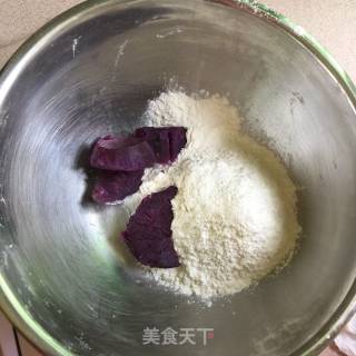 蓝胖子豆沙包的做法步骤：1