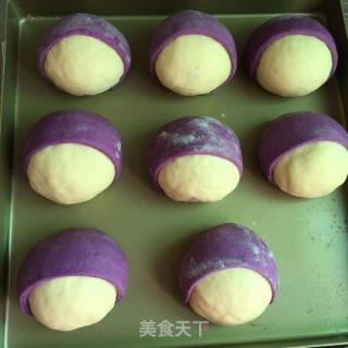 蓝胖子豆沙包的做法步骤：15