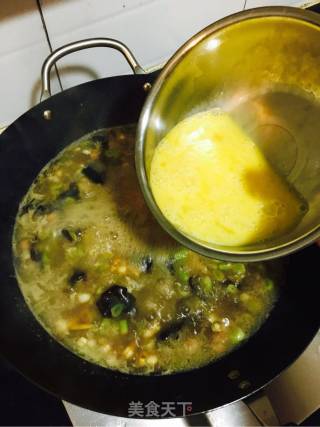 豆角海鲜卤面的做法步骤：13