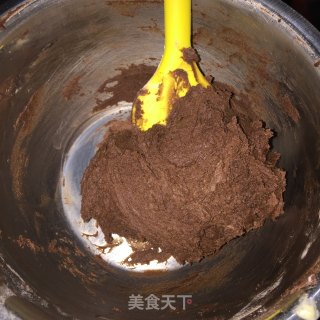麻薯可可曲奇的做法步骤：8