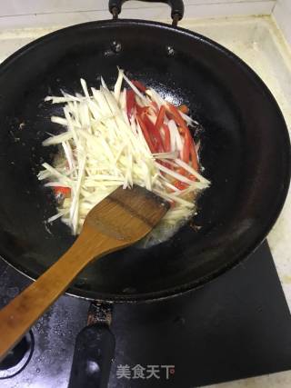子姜肉丝的做法步骤：4