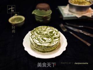清新抹茶慕斯蛋糕的做法步骤：20