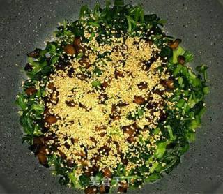 香菇菠菜的做法步骤：7