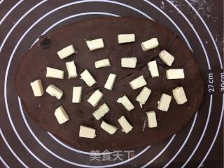 可可蔓越莓奶酪软欧包的做法步骤：6