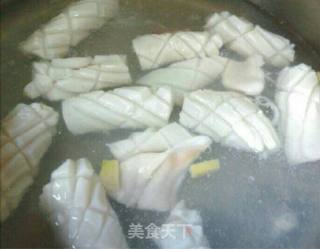 辣炒鱿鱼卷的做法步骤：3