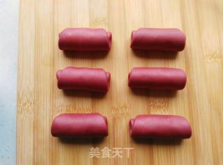 爱心栗蓉小小酥的做法步骤：10
