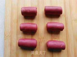 爱心栗蓉小小酥的做法步骤：12