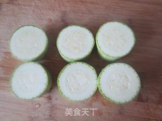 肉酿蒸笋瓜的做法步骤：4