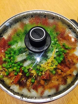 家庭版煲仔饭的做法步骤：9