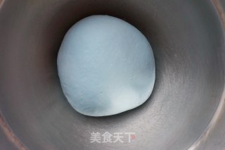 蓝色玫瑰花篮的做法步骤：7