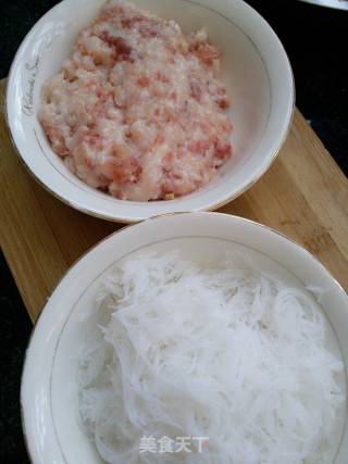 酸菜粉丝包的做法步骤：3
