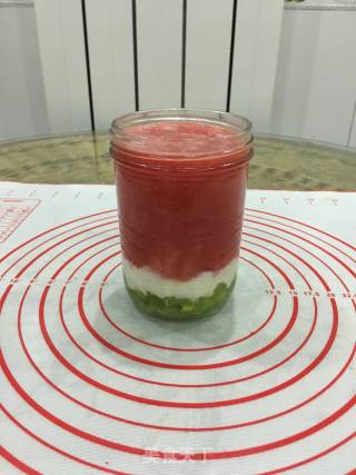 西瓜思慕雪的做法步骤：6