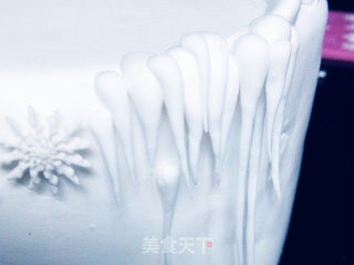 白天鹅翻糖蛋糕的做法步骤：21