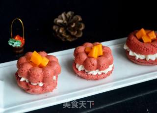 红丝绒甜甜圈蛋糕的做法步骤：16