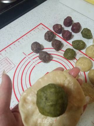 豆沙螺旋酥的做法步骤：9