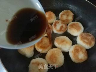 家常版糖油粑粑的做法步骤：9