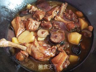 鸭肉炖香菇土豆的做法步骤：13