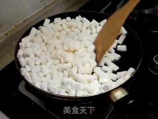 青汁牛轧糖的做法步骤：3