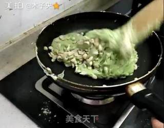 青汁牛轧糖的做法步骤：4