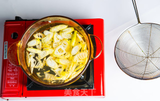 春天的味道（三）—荠菜拌春笋的做法步骤：4