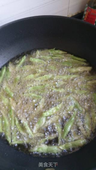 鸭黄豆角的做法步骤：2