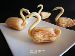 天鹅酥的做法步骤：17