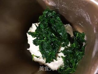 黑芝麻芹菜叶烤饼的做法步骤：7