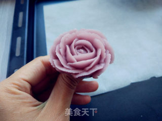 豆沙裱花杯蛋糕的做法步骤：11