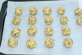 燕麦黑芝麻高纤饼干的做法步骤：6
