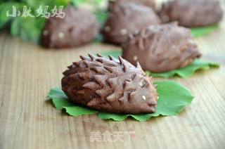 酥皮小刺猬的做法步骤：21