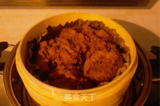 粉蒸肉的做法步骤：7