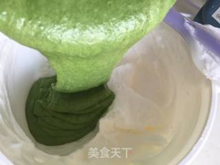 酸奶菠菜蛋糕的做法步骤：11