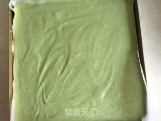 菠菜泥蛋糕卷的做法步骤：17