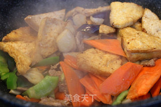【每日新品】田园家常豆腐的做法步骤：9