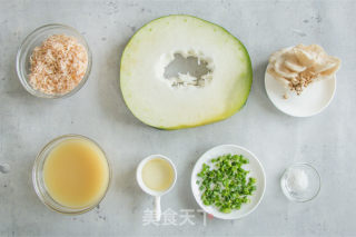 夏日消肿的鲜蒸冬瓜的做法步骤：1