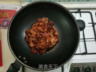 辣炒鸡腿排的做法步骤：7