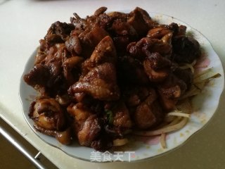 辣炒鸡腿排的做法步骤：10
