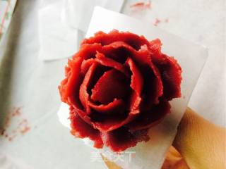 豆沙裱花曲奇的做法步骤：9