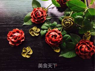 豆沙裱花曲奇的做法步骤：26
