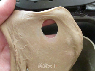 红糖酵素干果面包的做法步骤：8