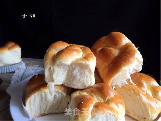 淡奶油古早面包的做法步骤：13