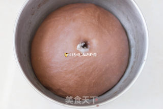 可可麻薯软欧包的做法步骤：8