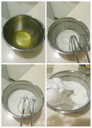 虎皮蛋糕卷的做法步骤：1