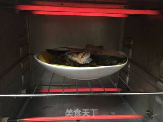烤南瓜鲍鱼的做法步骤：7